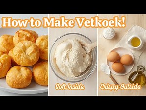 How to Make Soft and Crispy Vetkoek | Easy Homemade Recipe