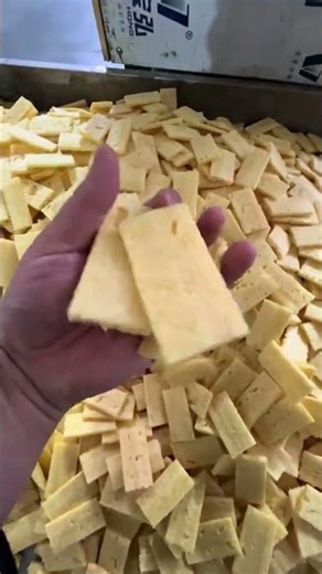 Rice Puffed Cakes Making #factorytour #youtubeshorts