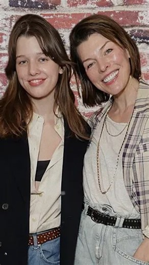 Milla Jovovich and Ever Gabo Anderson, A Mother-Daughter Duo That Looks Alike #MillaJovovich #evergaboanderson #shorts #celebrities #celebrity #celebritynews | Celeb Tonight