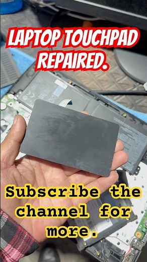 Laptop touchpad repaired. #repairepaired #laptoprepair #touchpad #laptop #repair #chiplevel