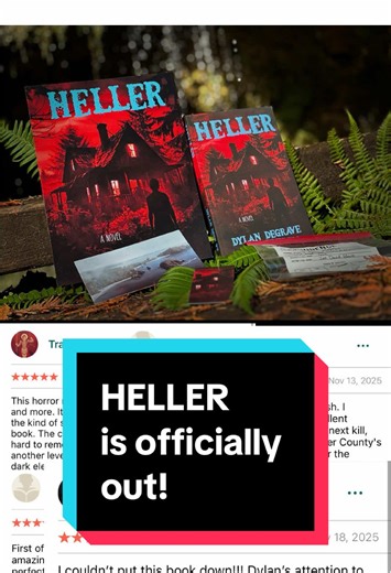 My debut slasher novel HELLER is out now! If you love slashers, you’ll love HELLER! #indieauthor #booktok #slasherbooks #horrorbooks #horrortok @Sabrina.K📚🌙 @RandiReads👽 @Mille 📚🖋🦉 @Dread Alert Media @Rache❤️‍🔥📚💙 @Rhowena Raiden @christiancollectz @Nick&Linds Love Horror @GarronTalksMovies @💜📚MommaD📚💜 @📚🐍AshB- Indie Advocate 📚 @🔪🩸ALL THINGS HORROR🩸🔪 @A.C. Nightingale | Author @AmberDarling🖤📚 @anthony_the_dreamer @Chuck🍿🎬 @Colby Does Horror @Dumb Guy Book Network @Ed Flora