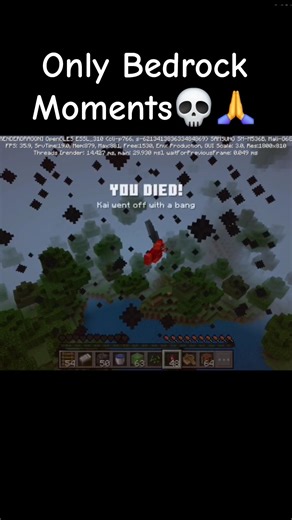 Minecraft Fix Bedrock💀😭 #minecraft #shorts