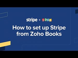 How to set up Stripe from Zoho Books