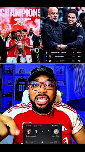 Congratulations to arsenal for winning the premier League title after a long period of time #arsenal #gunners #champions #premierleague #pepguardiola