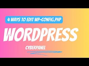 Guide to Editing wp-config.php in WordPress