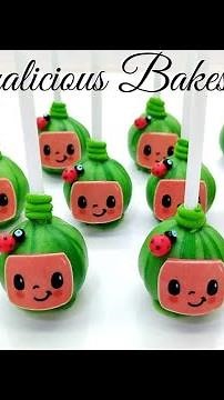 COCOMELON CAKEPOPS MINI TUTORIAL
