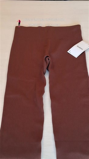 LEGGING CANELADA ENCORPADA ALTA COMPRESSÃO E TECNOLOGIA 🎀 #legging #leggingcanelada #tiktokshop #tiktokshopbrasil #fy