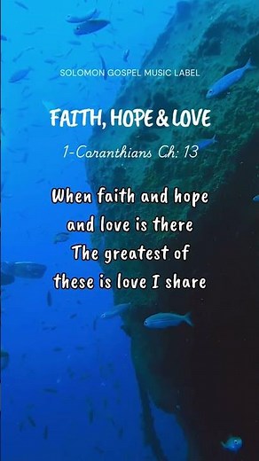 Faith Hope & LOVE | Worship Song | Gospel Music | Solomon Gospel Music Label