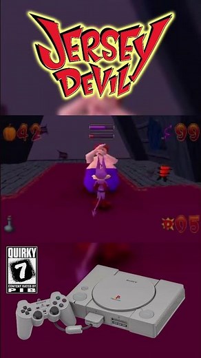 Jersey Devil PS1 👹 Forgotten Horror Platformer You Need To See #retrogaming #ps1