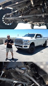 Factory air ride still active on a Carli Pintop’d Ram 3500? You better believe it 🔥 Carli sway bar drop brackets, track bar, 37s, and Method Race Wheels—no deletes, no shortcuts, just a clean, functional setup that rides as good as it looks 😮‍💨 #SDHQBuilt #TeamSDHQ #Ram3500 #CarliSuspension #FactoryAirRide #MethodRaceWheels #ToyoTires #PintopEquipped #HeavyDutyDoneRight #RideSmooth | SDHQ