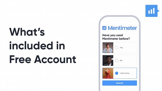 Mentimeter Free Account - What's included?