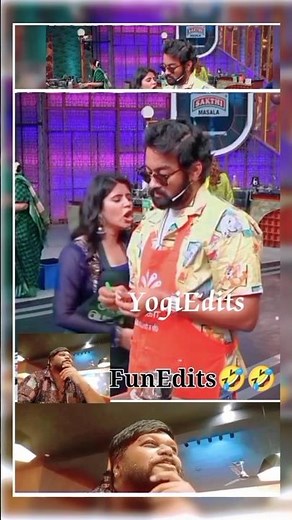 Cwc FunEdits #raju #soundarya singing #pugazh #shabana #cwc #shorts #shortvideo #shortsfeed #funny