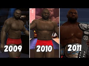 The Evolution of Ezekiel jackson (2009 - 2011) In WWE Games