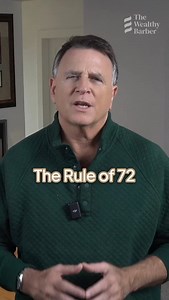 ⏪Throwback Thursday: A quick formula that reveals the true power of compounding. “This rule of thumb is one of my favourites. It’s a quick way to calculate how long it will take for an investment to double in value and can be used to prove how modestly better returns can lead to dramatically better outcomes over long time periods.” | The Wealthy Barber