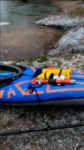 Advanced Elements AdvancedFrame Expedition Elite kayak - winter kayaking trip