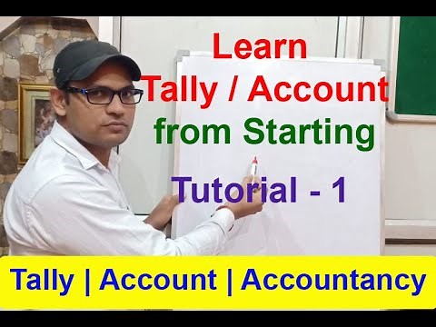 How to Learn Tally | Account | Accountancy for Beginner Part-1