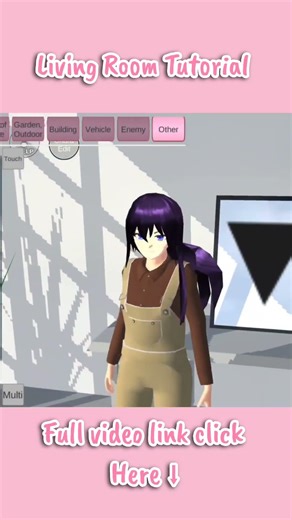 Modern Furniture Tutorial ✨🌸 #sakuraschoolsimulator #sss