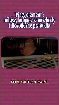 Piąty element, codzienność przyszłości, Metropolis i inne takie takie