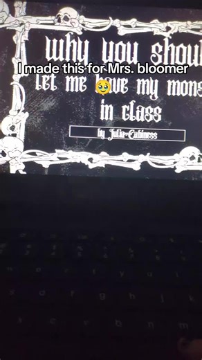 Creative Slideshow for Mrs. Bloomer