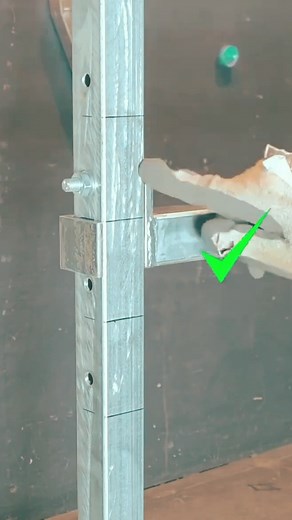 Joining Two Square Iron Bars | Traditional Blacksmith 👍 #craft #handmade #skills #shorts