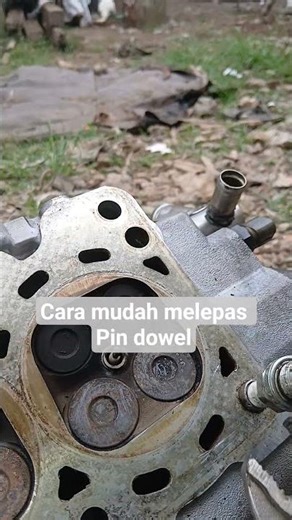 cara melepas pin dowel