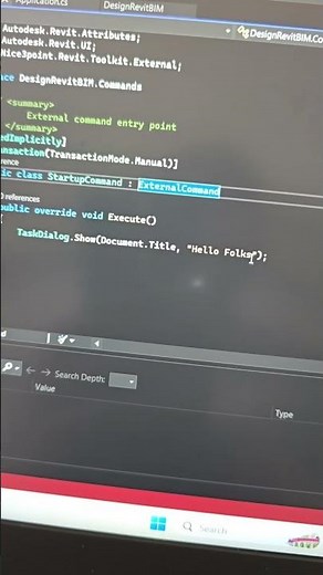 Build custom Revit toolbar with API—small task, big power. #Revit #RevitAPI #BIM