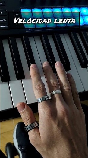 Melodía por bulerías N°2! velocidad normal y lenta, #piano #tutorial #flamenco #bulerias