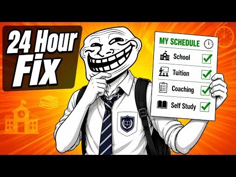 Give Me 9 Minutes.. I'll Fix Your Student Life 💀(Don't Skip This) | timetable for students 🔥