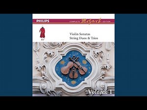 Mozart: 12 Variations for Violin and Piano on "La bergère Célimène", K. 359: Theme....