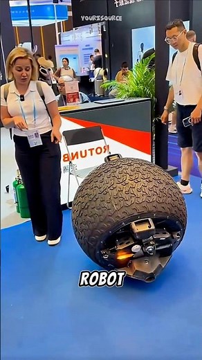 Strange Round Robot From China 🤖