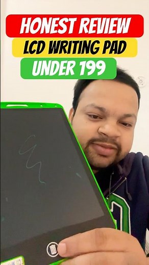 Best LCD Writing Pad? 🖊️ Portronics Ruffpad 12E Honest Review | India’s 1st Creative Saver! #Review