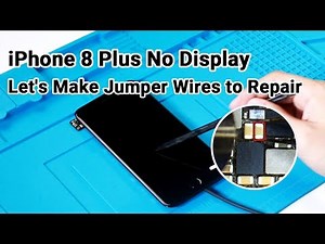 How to Fix iPhone 8 Plus No Display/Black Screen Issue | Motherboard Repair Lesson