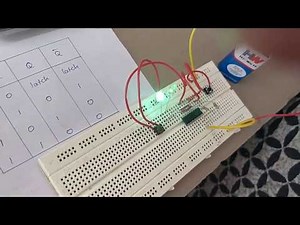 SR Latch Implementation using Bread board