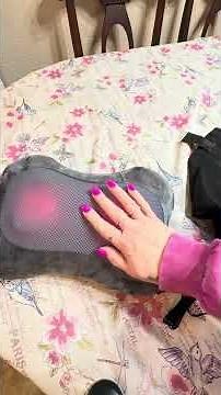 This Heating massager is so relaxing Zyllion Shiatsu Back and Neck Massager with Heat - 3D Electric