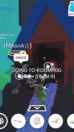 Exploring Room 100 in Adopt Me on Roblox