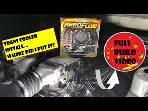 VN V8 Aeroflow Trans Cooler AF72-6003 DIY install