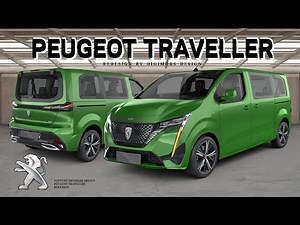 ALL NEW PEUGEOT TRAVELLER ALLURE 2024-2025? REDESIGN | Digimods DESIGN |