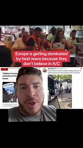 The heatwave throughout Europe is absolutely dominating their residents.