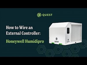 Quest Climate | How to Wire a Honeywell HumidiPro to Quest Dehumidifiers