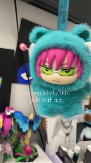 Transforming Labubu into Saiki: A Creative Journey