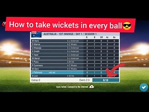 How to take wickets on every ball in wcc2 | bowling tricks | Shreyank 24