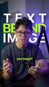 2M views · 39K reactions | Put text behind your subject—no Photoshop needed! Just use this free tool  Tool: textbehindimage.com #freeeditingtools #thumbnails #tiktoktutorial #aidesign #photoshophack | John Tagudin | Facebook
