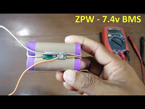 2S BMS ZPW - 7.4v - 8.4v Protection | 18650 Li-ion Battery