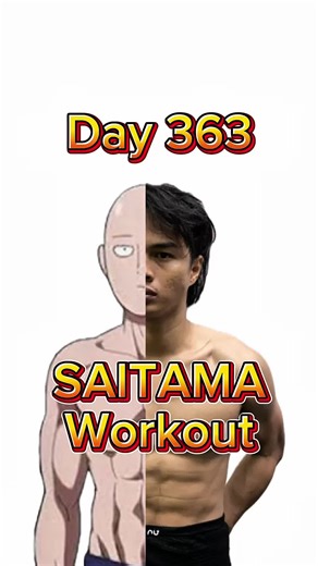 Saitama Workout Challenge: Day 363 Progress and Motivation