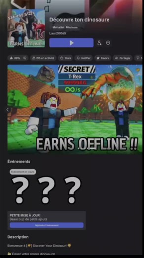 Découverte de Dyd dans Roblox : Amusez-vous avec vos dinosaures !