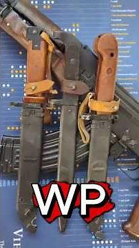 AK-AKM-AKMS bayonets in Polish ARMY.