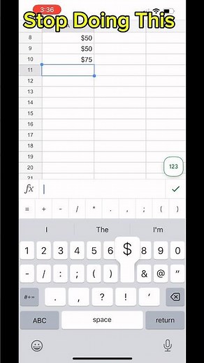 How To Format Numbers in Google Sheets IPhone?