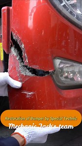 487K views · 10K reactions | Restoration of Bumper by Special Technic #mechanic #mechanicjack #restoration #craftsmanship #oldschool #panelbeater #fiberglass | Mechanic Jack's team | Facebook