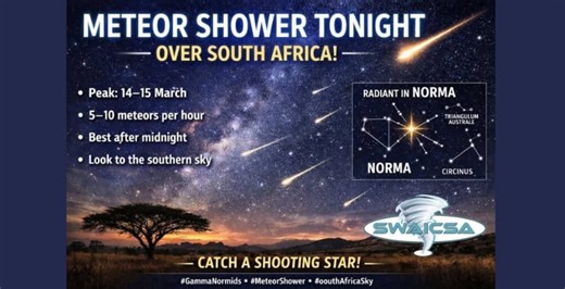 WATCH: Catch the Gamma Normid Meteor Shower tonight