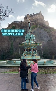 9.6K views · 773 reactions | Walk with me inside PRINCES STREET GARDEN with a view of EDINBURGH CASTLE and ROSS FOUNTAIN, EDINBURGH SCOTLAND | Keep Walking 4K | Facebook